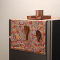 Handmade fridge top cover with multiple pockets 05