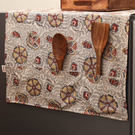 Handmade fridge top cover with multiple pockets 08