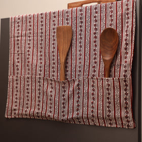 Handmade fridge top cover with multiple pockets 10