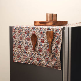 Handmade fridge top cover with multiple pockets 12
