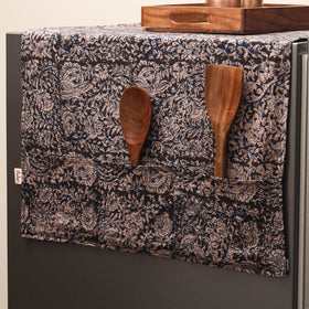 Handmade fridge top cover with multiple pockets 13