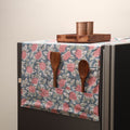 Handmade fridge top cover with multiple pockets 13