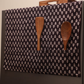 Handmade fridge top cover with multiple pockets 14