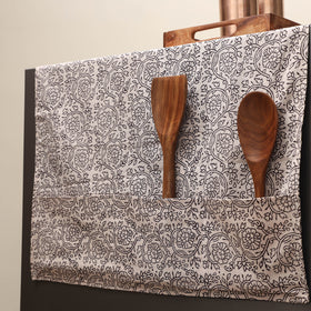 Handmade fridge top cover with multiple pockets 15