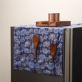 Handmade fridge top cover with multiple pockets 15