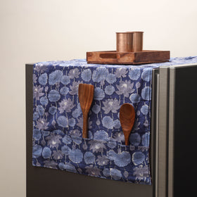 Handmade fridge top cover with multiple pockets 15