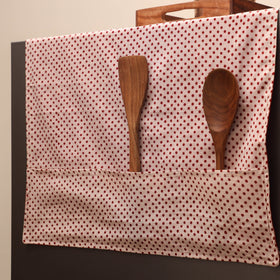 Handmade fridge top cover with multiple pockets 19