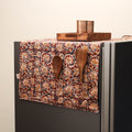 Handmade fridge top cover with multiple pockets 19
