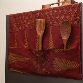 Handmade fridge top cover with multiple pockets 20