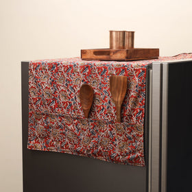 Handmade fridge top cover with multiple pockets 20