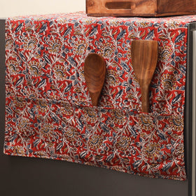 Handmade fridge top cover with multiple pockets 20