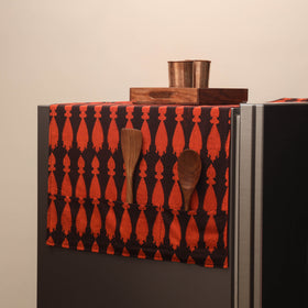 Handmade fridge top cover with multiple pockets 21