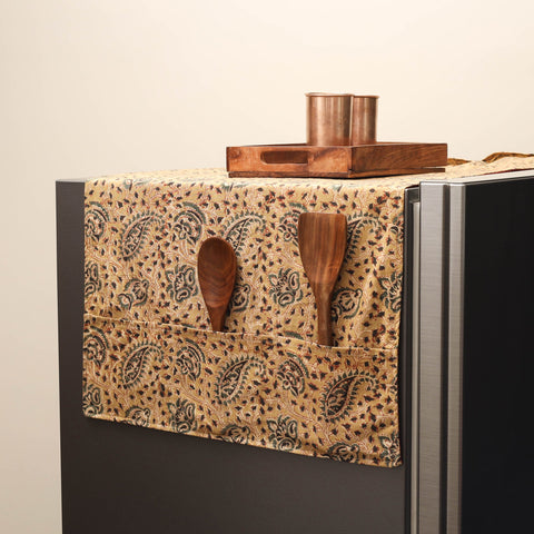 Handmade fridge top cover with multiple pockets 21