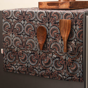 Handmade fridge top cover with multiple pockets 24