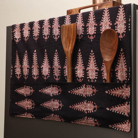 Handmade fridge top cover with multiple pockets 26