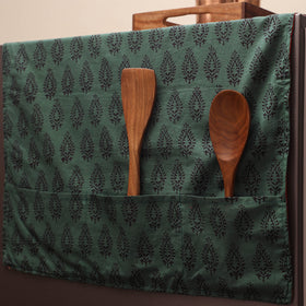 Handmade fridge top cover with multiple pockets 27