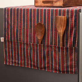 Handmade fridge top cover with multiple pockets 28