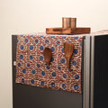 Handmade fridge top cover with multiple pockets 31