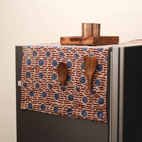 Handmade fridge top cover with multiple pockets 31