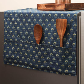 Handmade fridge top cover with multiple pockets 32