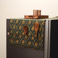 Handmade fridge top cover with multiple pockets 33