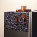 Handmade fridge top cover with multiple pockets 35
