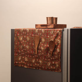 Handmade fridge top cover with multiple pockets 38