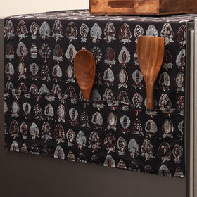 Handmade fridge top cover with multiple pockets 39