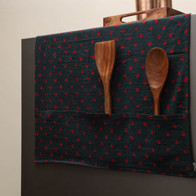 Handmade fridge top cover with multiple pockets 39