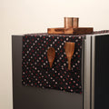 Handmade fridge top cover with multiple pockets 41