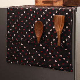 Handmade fridge top cover with multiple pockets 41