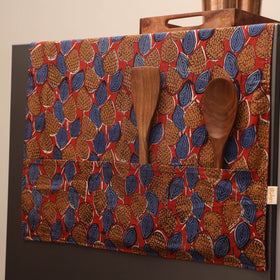 Handmade fridge top cover with multiple pockets 42