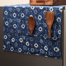 Handmade fridge top cover with multiple pockets 43