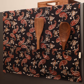 Handmade fridge top cover with multiple pockets 45