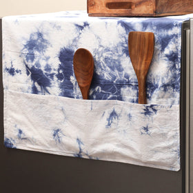 Handmade fridge top cover with multiple pockets 46