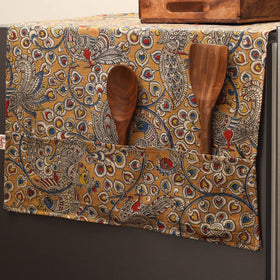 Handmade fridge top cover with multiple pockets 48