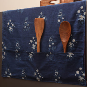 Handmade fridge top cover with multiple pockets 48