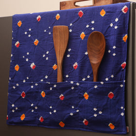 Handmade fridge top cover with multiple pockets 49