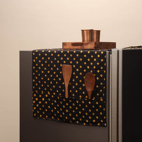 Handmade fridge top cover with multiple pockets 53