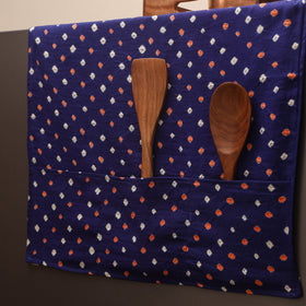 Handmade fridge top cover with multiple pockets 54