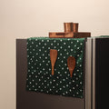 Handmade fridge top cover with multiple pockets 57