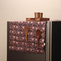 Handmade fridge top cover with multiple pockets 62