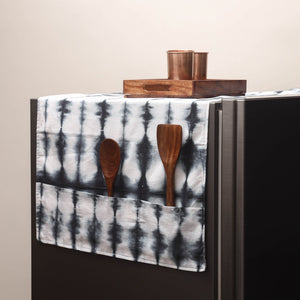 Handmade fridge top cover with multiple pockets 99