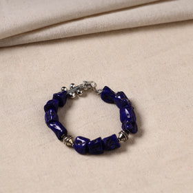 Handmade german silver beaded bracelet 06 - handcrafted