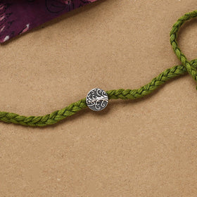 Handmade german silver rakhi 04 - handcrafted