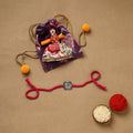 Handmade german silver rakhi 09 - handcrafted