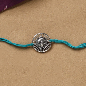 Handmade german silver rakhi 12 - handcrafted
