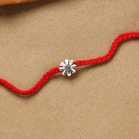 Handmade german silver rakhi 16 - handcrafted