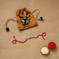 Handmade german silver rakhi 19 - handcrafted