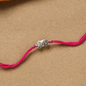 Handmade german silver rakhi 19 - handcrafted